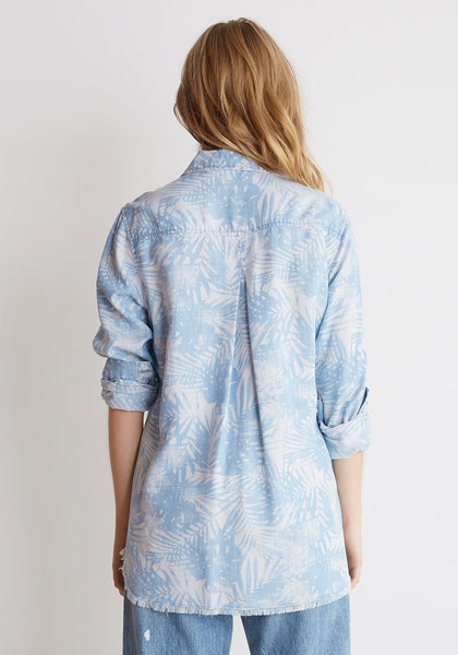 Bella Dahl Tropical Chambray Shirt